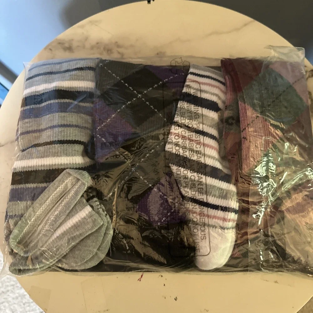 Tommie Copper Compression Socks 4 Pack. Women's Size 10-12.5 Over The Calf